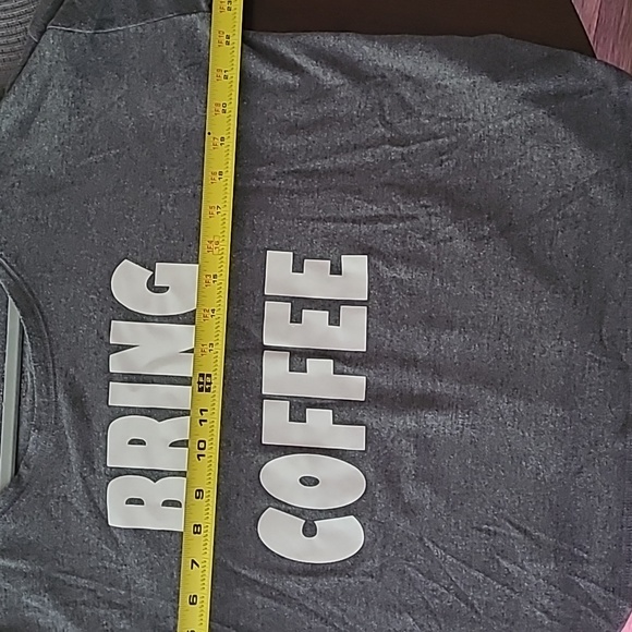 BRING COFFEE ultra soft pullover long sleeved shirt excellent preloved condition - Picture 5 of 7